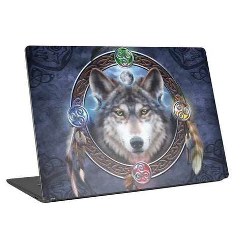 Brigid Ashwood Wolf Symbols Universal Laptop 12in (9.8 x 6.8in) Skin